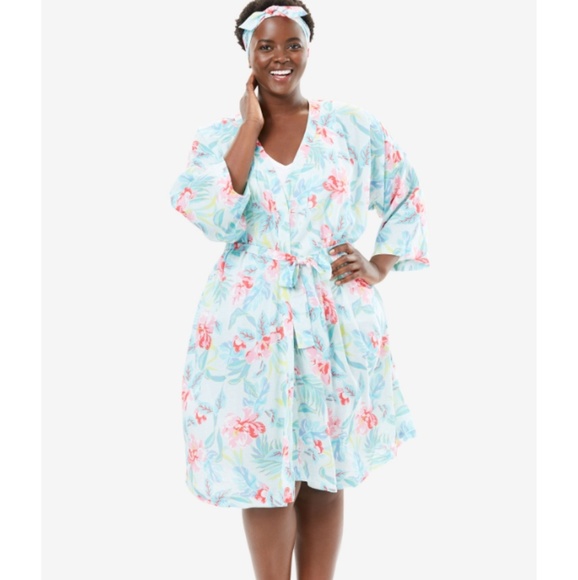 Robe and Matching Head Band - Picture 1 of 2